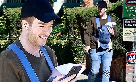 John Mulaney Steps Out For A Morning Walk With His Newborn Son Malcolm