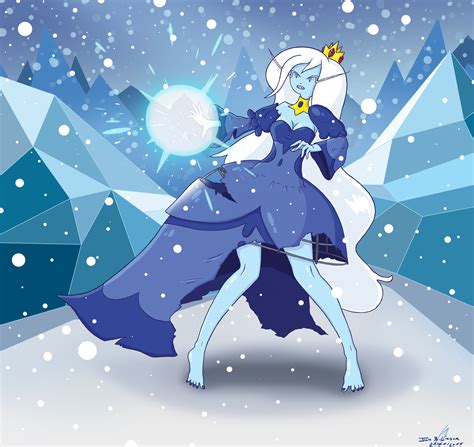 Ice Queen On Frozen Royalty Deviantart