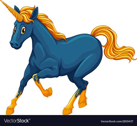 Unicorn Royalty Free Vector Image Vectorstock