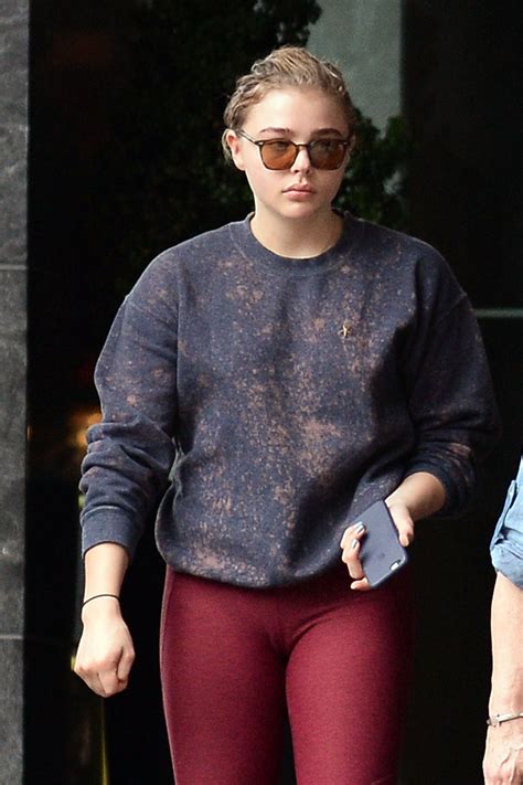 Chloe Moretz Stepping Out Of Her Hotel In New York