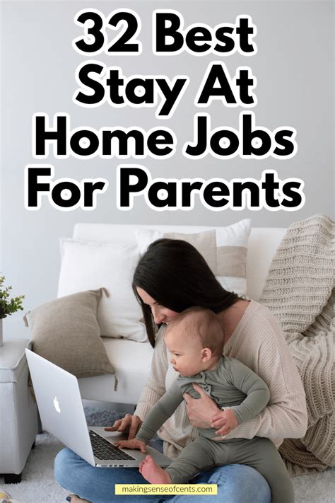 Best Stay At Home Jobs For Moms Dads Great Flexible Ideas Hanover Mortgages