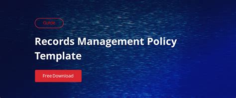 Records Management Policy What It Is And Why It Is Important