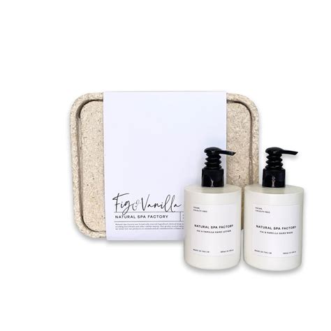 Fig And Vanilla Hand Care Set By Natural Spa Factory