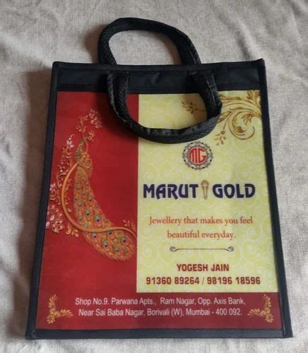 Red Polyester Printed Promotional Bag At Rs 150piece Polyester