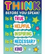 Think Before You Speak...-Poster - Inspiring Young Minds to Learn