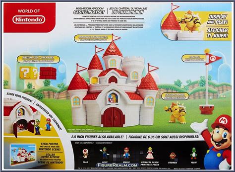 Castle Playset Bowser World Of Nintendo Playsets Jakks Pacific