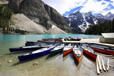 Moraine Lake Lodge Banff National Park Rocky Mountains Canada