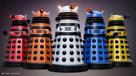 The Purified A Custom Dalek Redesign 3d Rdoctorwho