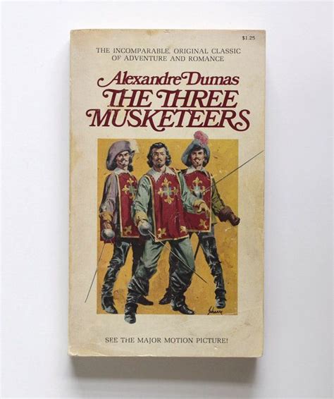 Three Musketeers By Alexandre Dumas 1970s Vintage Paperback Classic