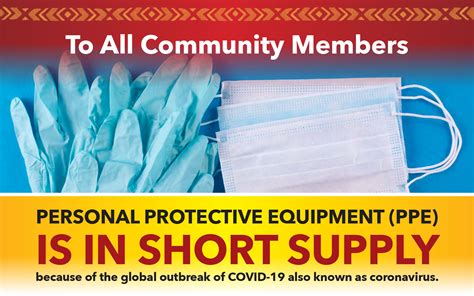 Personal Protective Equipment Is In Short Supply Nisichawayasihk Cree Nation