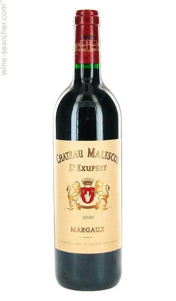 The wine produced here was classified as one of fourteen troisièmes crus (third growths) in the historic bordeaux wine official classification of 1855. Tasting Notes: 2000 Chateau Malescot-St-Exupery, Margaux ...