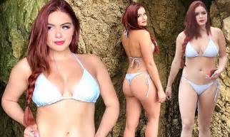 Ariel Winter Hits The Beach In A VERY Revealing Bikini Daily Mail Online