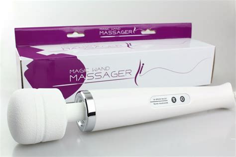 New White Magic Wand 10 Speed Magic Massager Foot Head Full Body