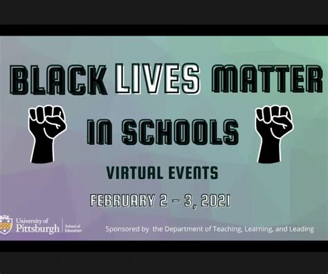 Black Lives Matter In Schools Virtual Event Series Spotlights