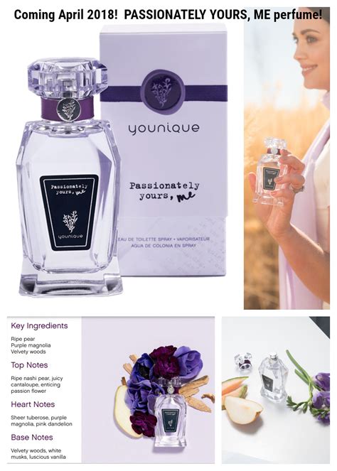 It's distinctive features are characteristic packaging and beautiful scents. Younique PASSIONATELY YOURS, ME perfume! Coming April 2018 ...