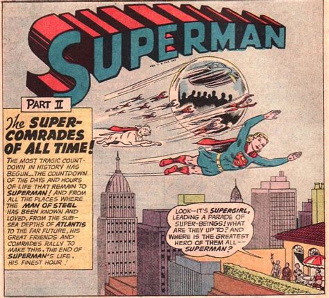 Supergirl Comic Box Commentary Review Superman 156