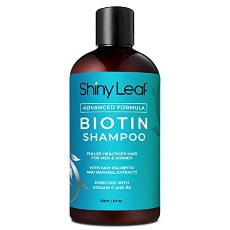 Biotin Shampoo For Hair Loss Treatment For Men And Women With Advanced