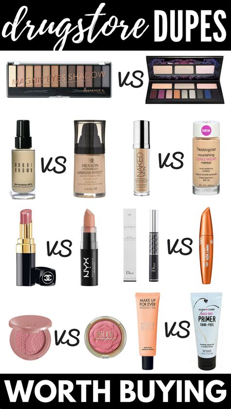 The Best Makeup Dupes Drugstore Dupes For High End Products