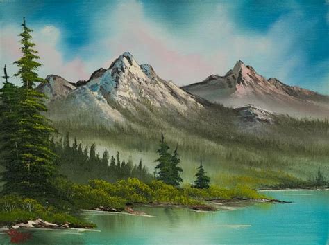 Bob Ross Authentic Painting At Explore Collection