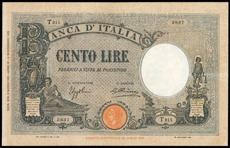 Click on united states dollars or italian lire to convert between that. Italy 100 Lire banknote 1931|World Banknotes & Coins Pictures | Old Money, Foreign Currency ...