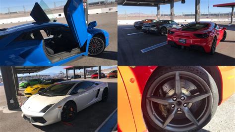 A Supercar Driving Experience At Exotics Racing In Las Vegas Super