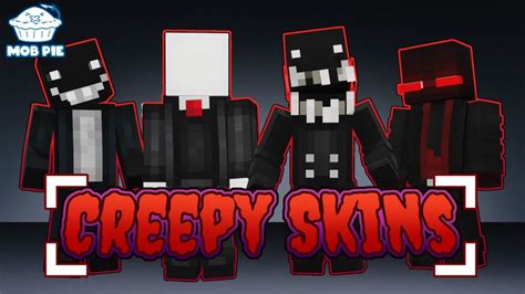 Creepy Skins By Mob Pie Minecraft Skin Pack Minecraft Marketplace