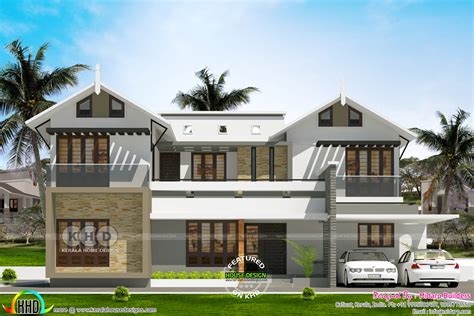 2475 Square Feet 4 Bedroom House ₹40 Lakhs Kerala Home Design And