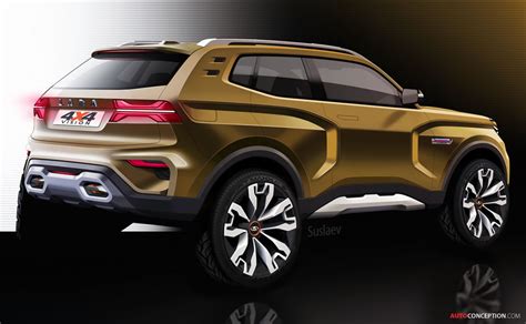 Lada 4x4 Vision Concept Car Revealed In Moscow