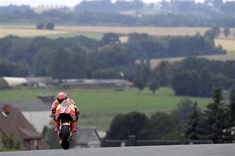 Marquez Close To Race Lap Record In Motogp Fp3 At Sachsenring