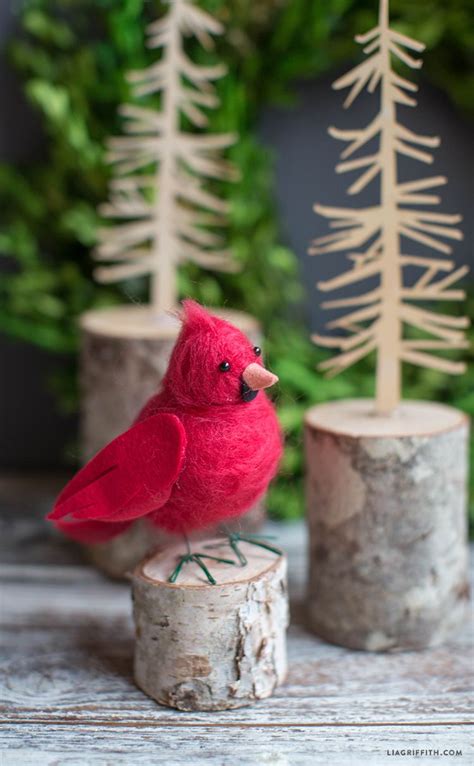 How To Make A Needle Felted Cardinal Bird Lia Griffith Felt Birds