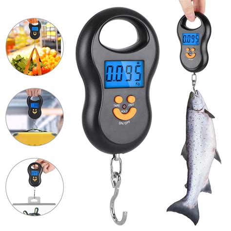 Buy Digital Fish Scale 110lb50kg Portable Luggage Weight Scale