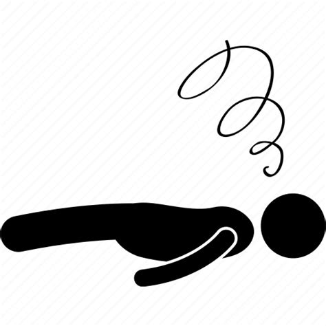 Faint Fainted Floor Knockdown Lying Man Pass Out Icon Download On Iconfinder