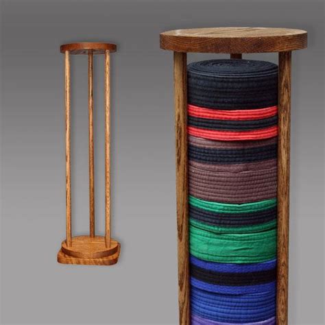 Martial Arts Belt Display Rack Tower Style By Rozemazingdesigns With