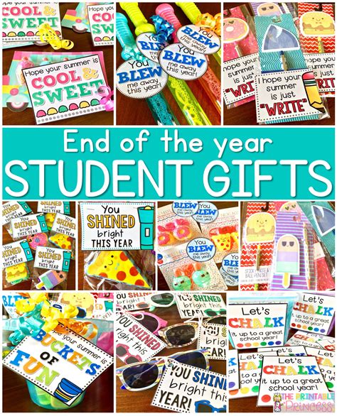 Here's a peek at some of the pages inside: Easy End of the Year Gifts for Students
