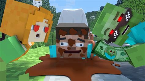 Alex And Steve Love Story Minecraft Animation Youtube