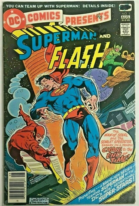 Dc Comics Presents1 Vgfn 1978 Superman Bronze Age Comics Comic