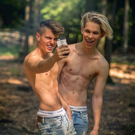 Adam Jakubowski Krzystof Sowinski Blonde Guys Shirtless Men Shirtless