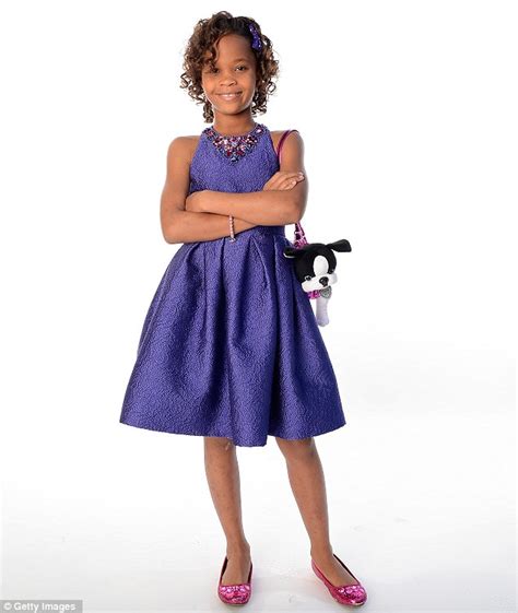 Youngest Ever Oscar Nominee Quvenzhané Wallis Aged 9 Acts Up At