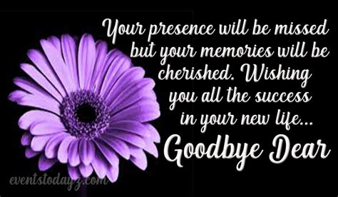 Heartfelt Goodbye Messages Quotes Farewell Messages