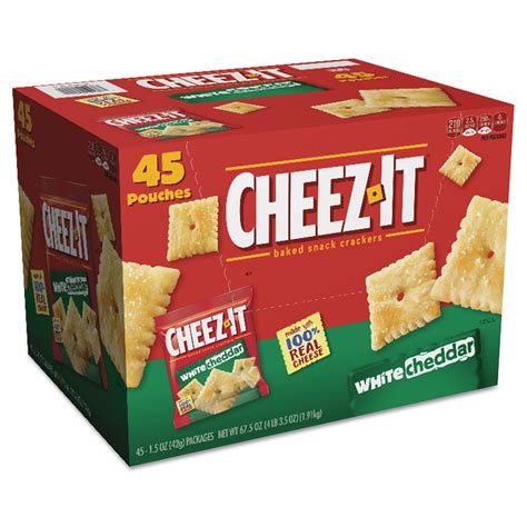 Real cheese baked into every crunchy cracker. Cheez-it Crackers by Sunshine® KEB10892 | OnTimeSupplies.com