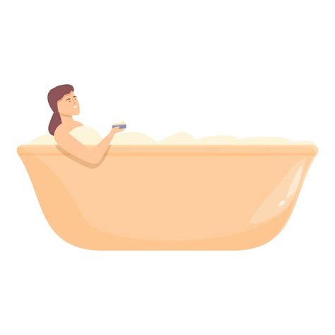 Premium Vector Hot Bath Icon Cartoon Vector Water Bath Warm Spa