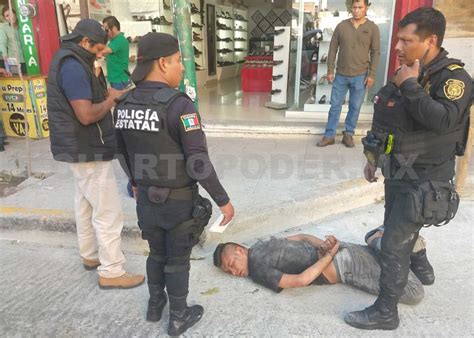 Detienen A Violento Ladrón Cuando Intentaba Escapar