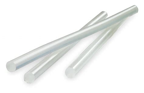 3m Clear Hot Melt Glue Stick 1 2 Diameter 12 Length 154 Pk 1val1 3792 Grainger