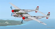 "Richard Bong's P-38 Lightning "Marge"" by Walter Colvin | Redbubble
