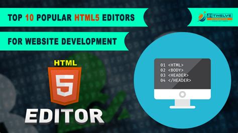 Top 10 Html5 Editors For Website Development
