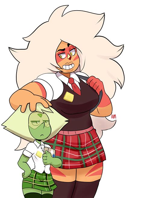 Peridot And Jasper By Arksinclair On Newgrounds