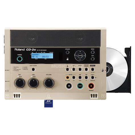 Roland Cd 2u Sd And Cd Audio Recorder Music Store Professional