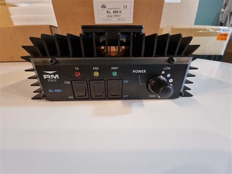 Rm Italy Kl 405v Hf Linear Amplifier Atr