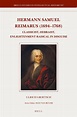 Hermann Samuel Reimarus (1694-1768) – Classicist, Hebraist ...