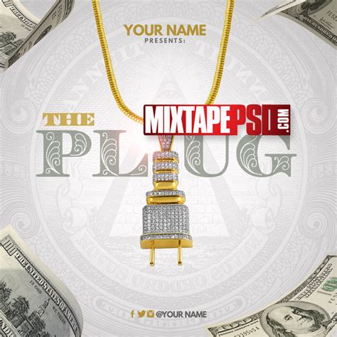 Mixtape Cover Template The Plug 7 Graphic Design Mixtapepsdscom